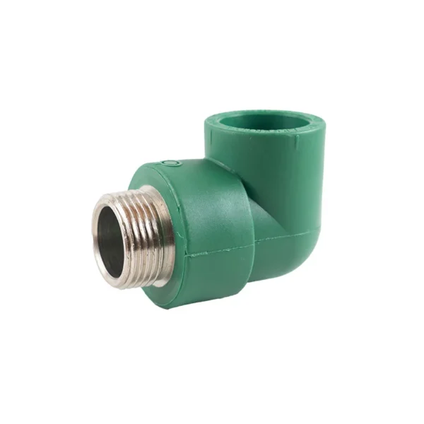 Codo 90° con inserto macho