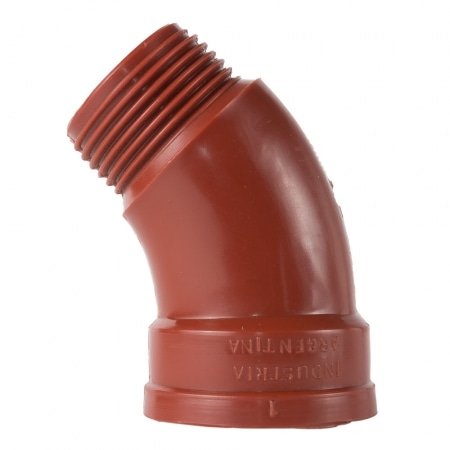 Curva macho-hembra a 45º