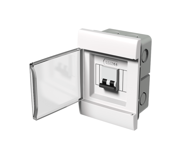 Caja Q Energy embutir 4 polos