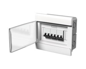 Caja Q Energy embutir 8 polos