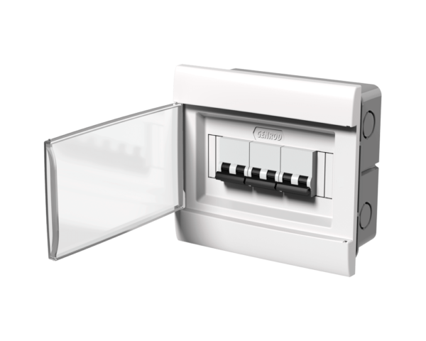 Caja Q Energy embutir 8 polos