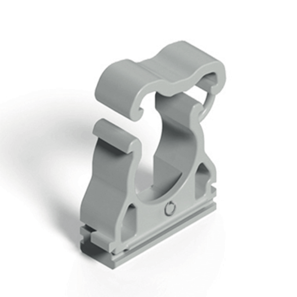 Grampa para fijar tubo rígido