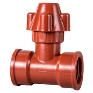 Llave de paso marrón