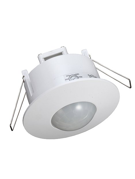 Sensor Mov. Infrarojo de techo para embutir
