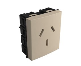 Bipolar con tierra (2 módulos)